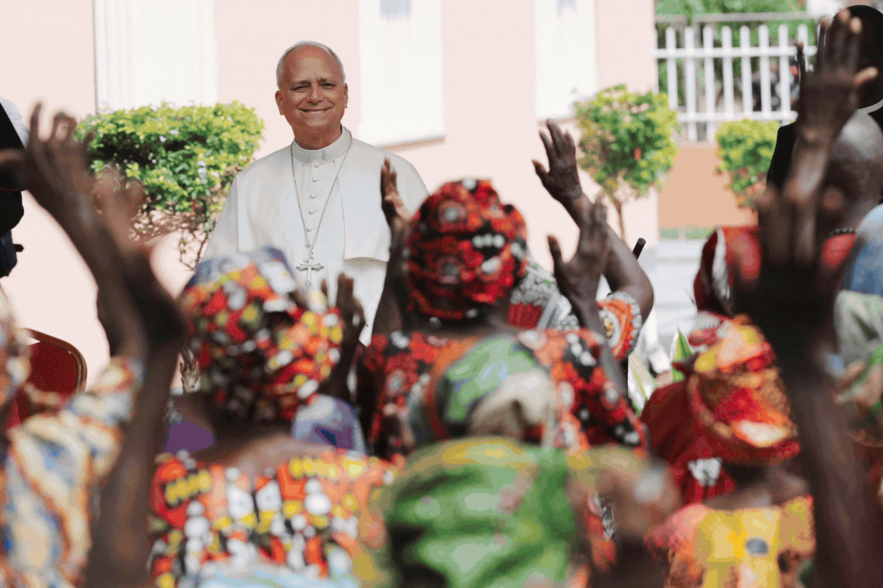 A montage of photos.