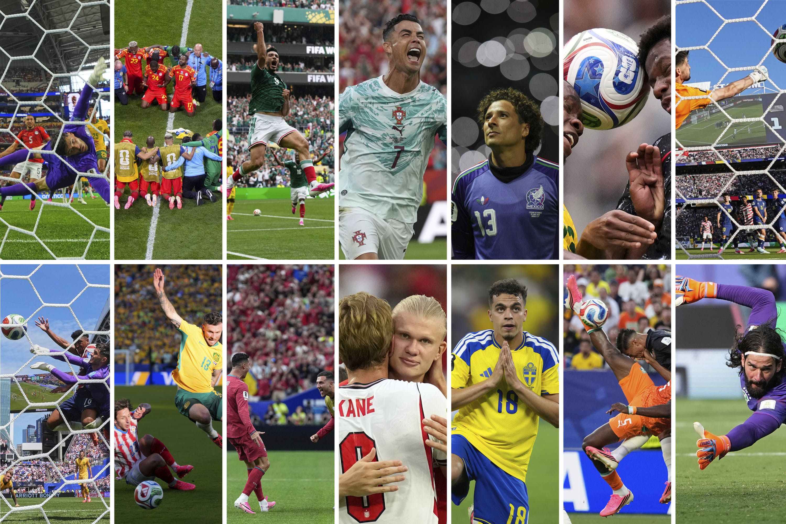AP photographers share their favorite images from the tournament and explain, in short videos, why those moments stood out.