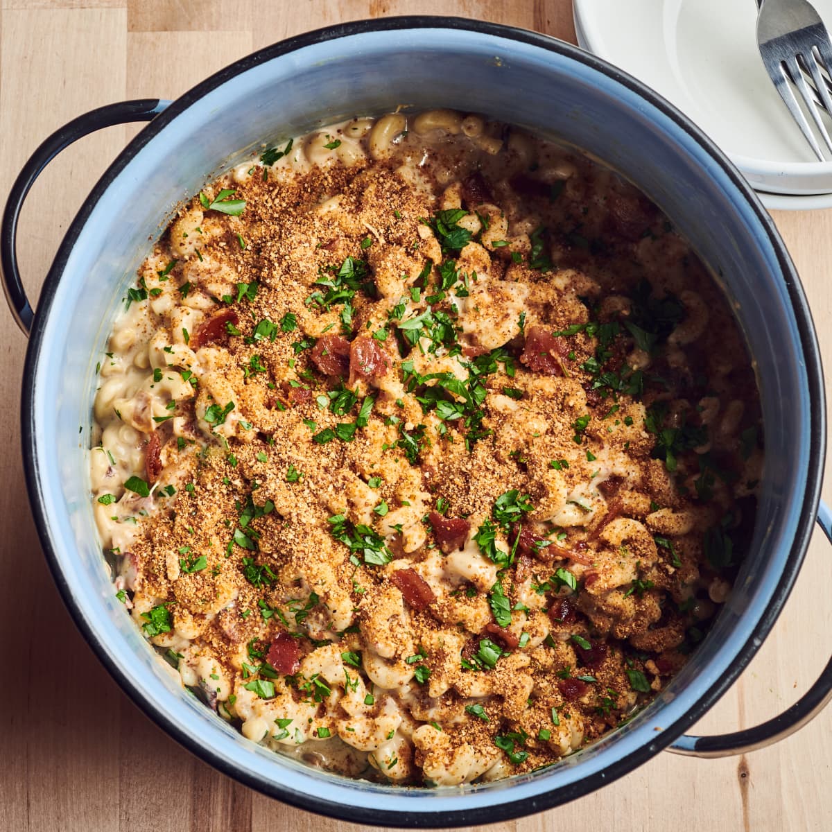 This Loaded Stovetop Mac & Cheese Is So Good, I Can't Stop Going Back for Seconds (and Thirds)