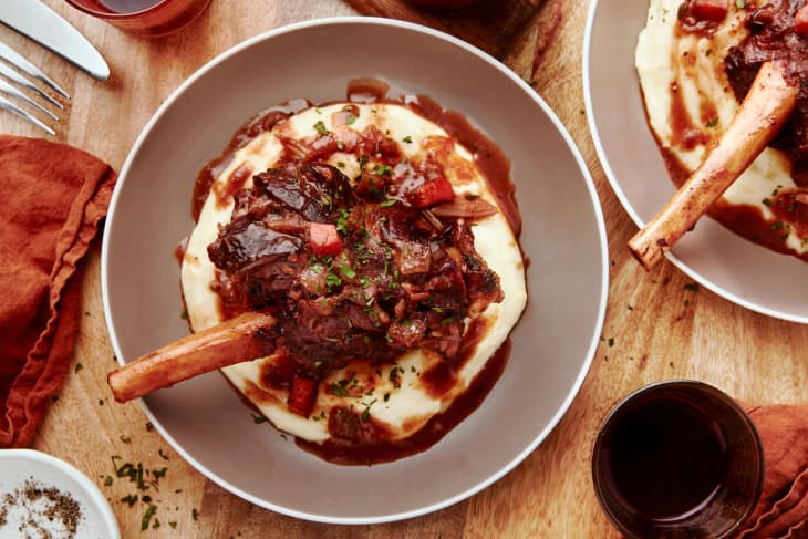 The Most Flavorful Braised Lamb Shanks for a New Year's Eve at Home