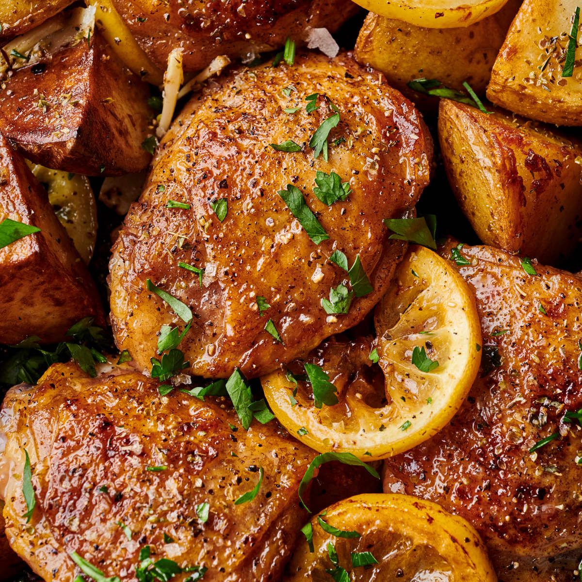 The Fastest Way to Make Greek-Inspired Chicken and Potatoes