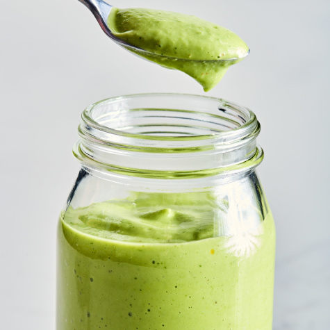The Easy, Creamy Avocado Dressing You'll Want to Put on Everything The Easy, Creamy Avocado Dressing You'll Want to Put on Everything