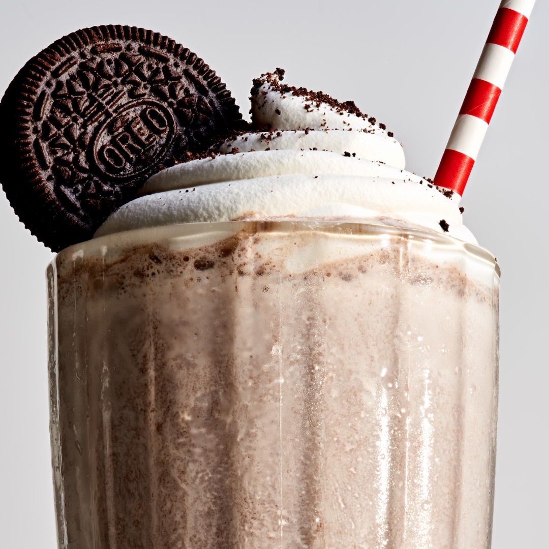 This Cookie-Packed Oreo Milkshake Is Summer Vacation in a Glass
