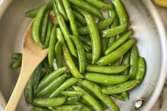 The Fastest Way to Cook Sugar Snap Peas
