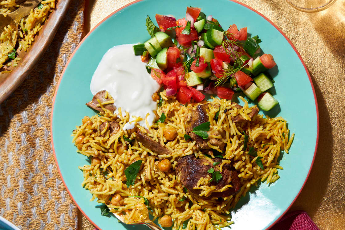 Salatah Arabieh with Cucumber and Fresh Mint