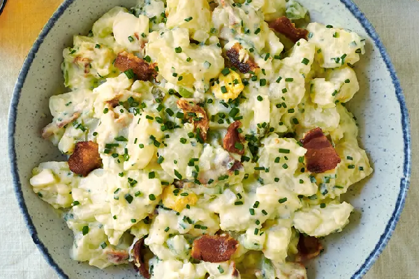 Julia Child Has a Clever Trick for Making the Creamiest Potato Salad Ever