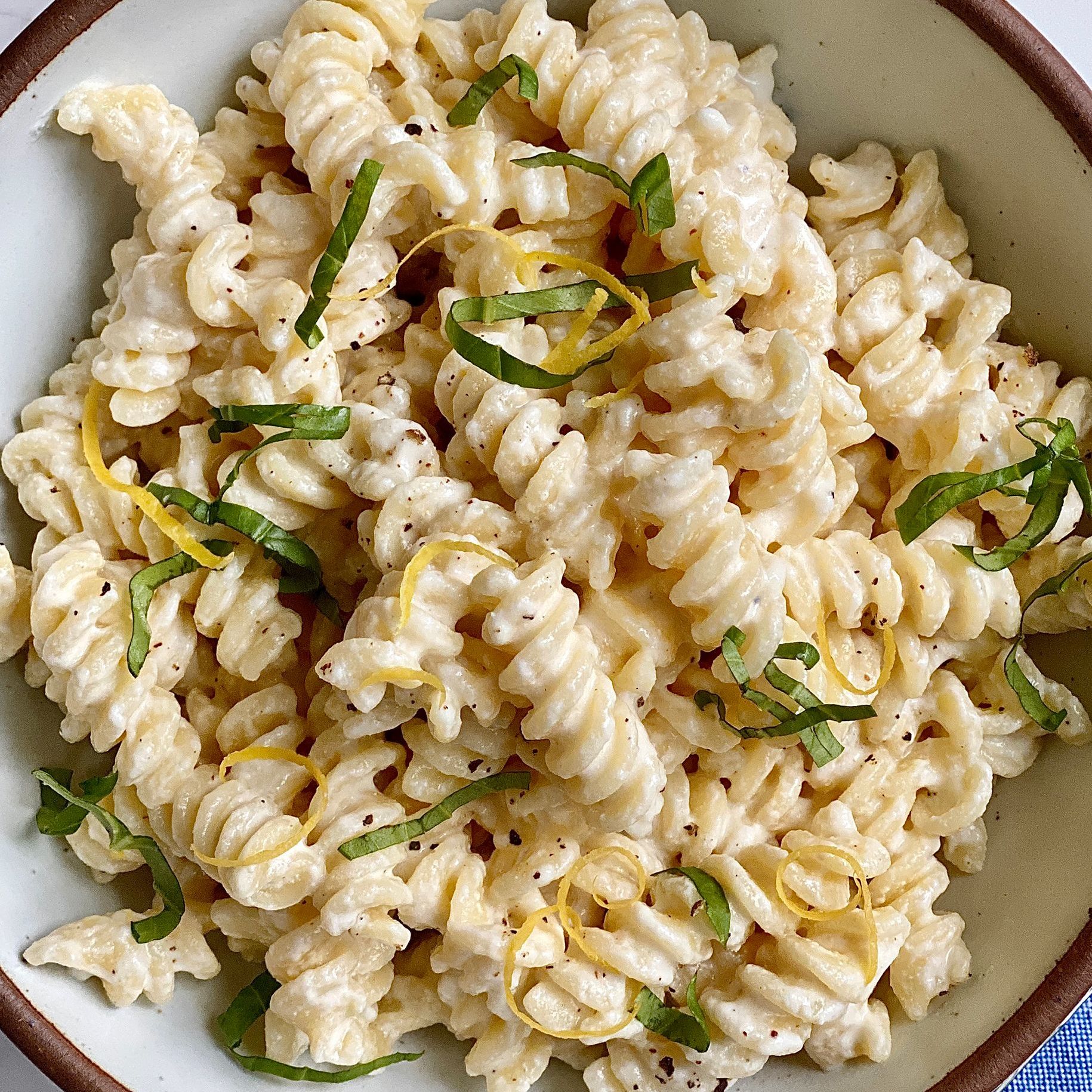 This Trick for Creamy Pasta Will Change Your Opinion on Cottage Cheese
