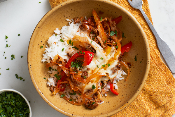 Stuffed Pepper Bowls Deliver All the Flavor in Half the Time