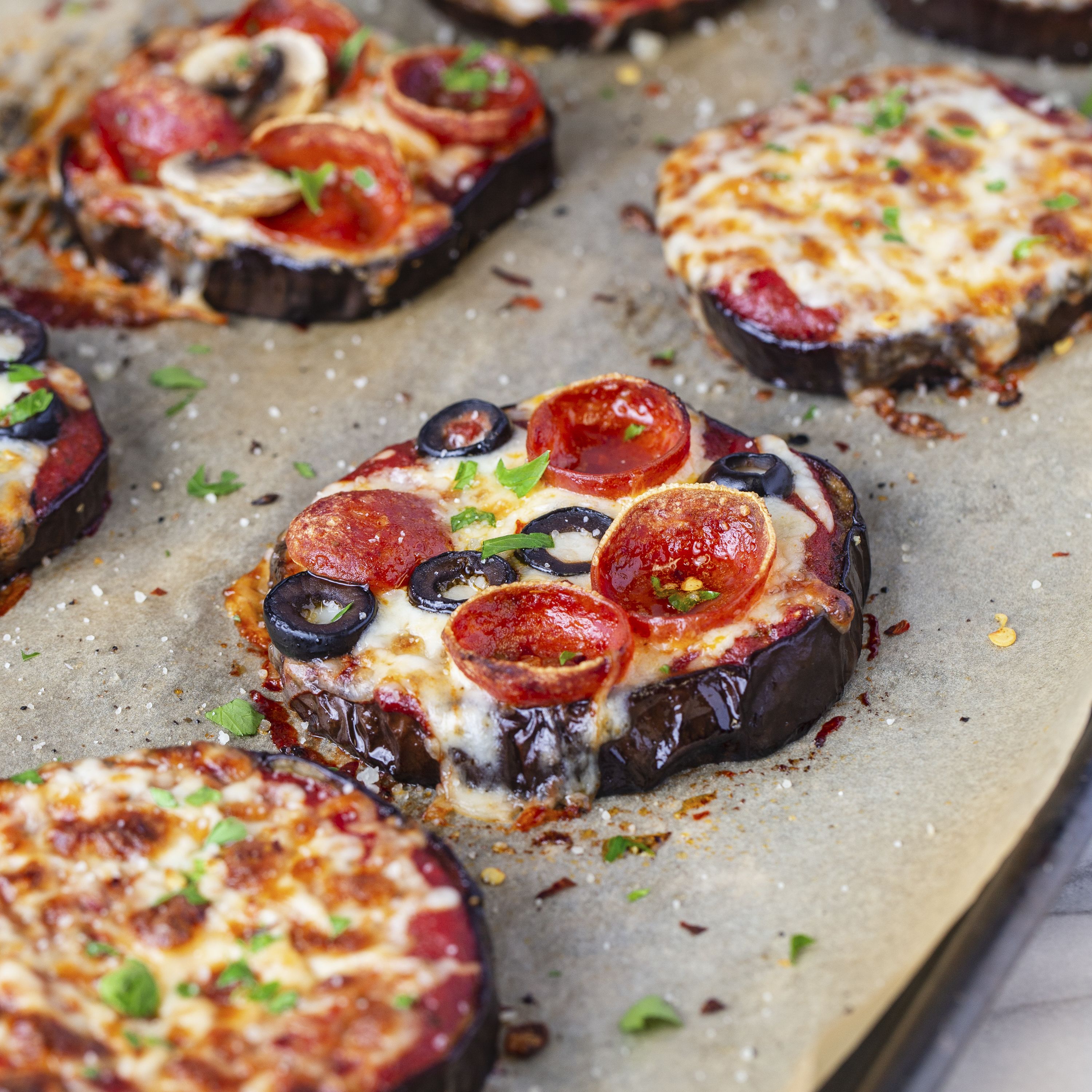 Personal Eggplant Pizzas Are a Gluten-Free Treat