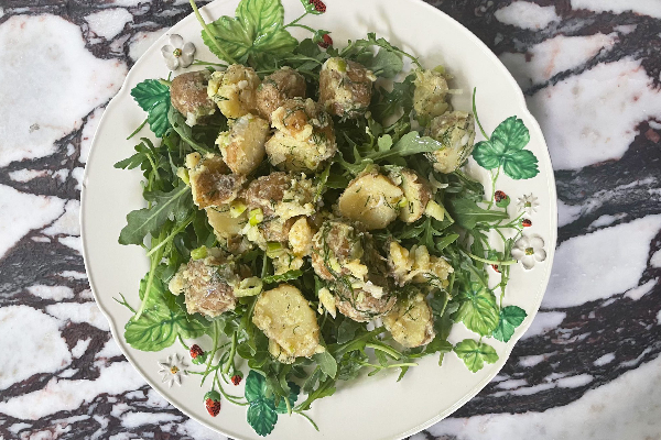This Healthy Potato Salad Recipe I Love Makes Mealtime Easy
