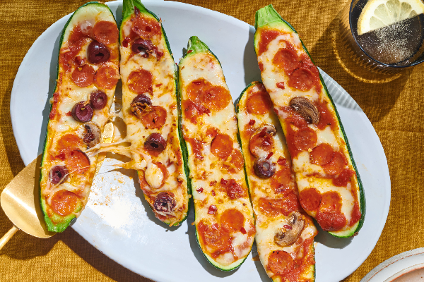 Pizza Zucchini Boats Are the Most Fun You Can Have with Summer Squash