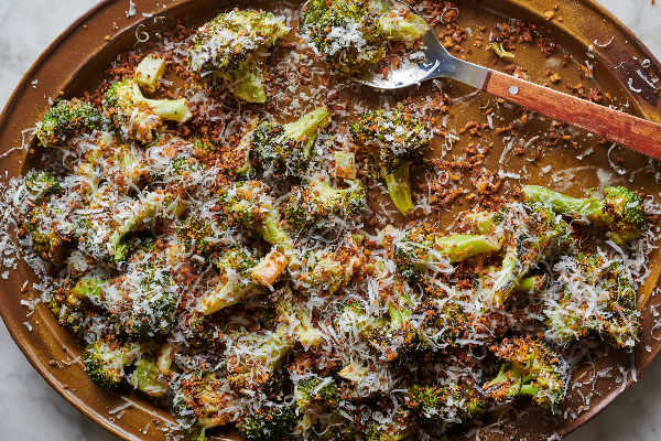 Caesar Roasted Broccoli Is the Side Dish of Your Dreams