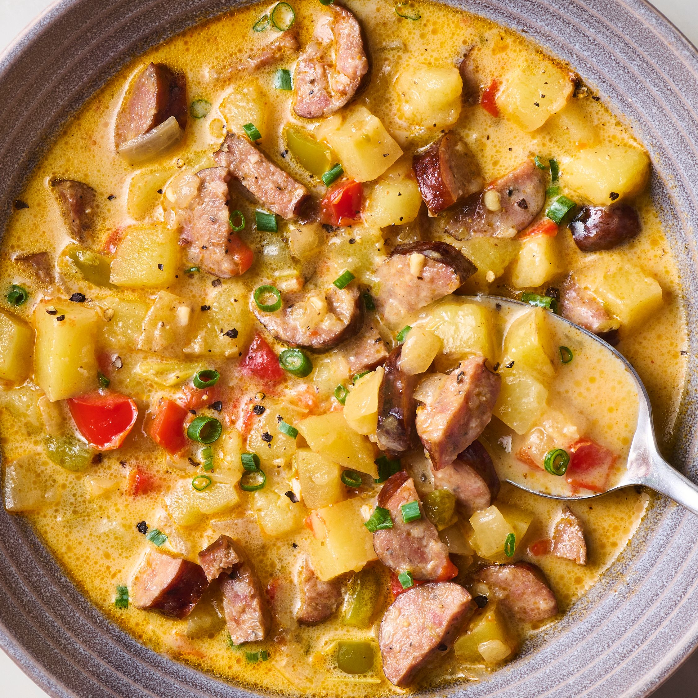 My Loaded Cajun Potato Soup Is Full of Southern Flavor