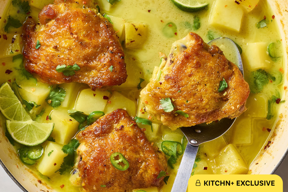 The Magical Sauce That Makes Chicken Thighs and Potatoes Taste Incredible