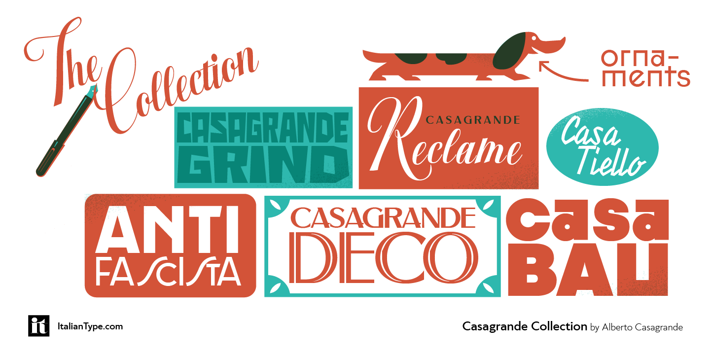 Casagrande by Italiantype