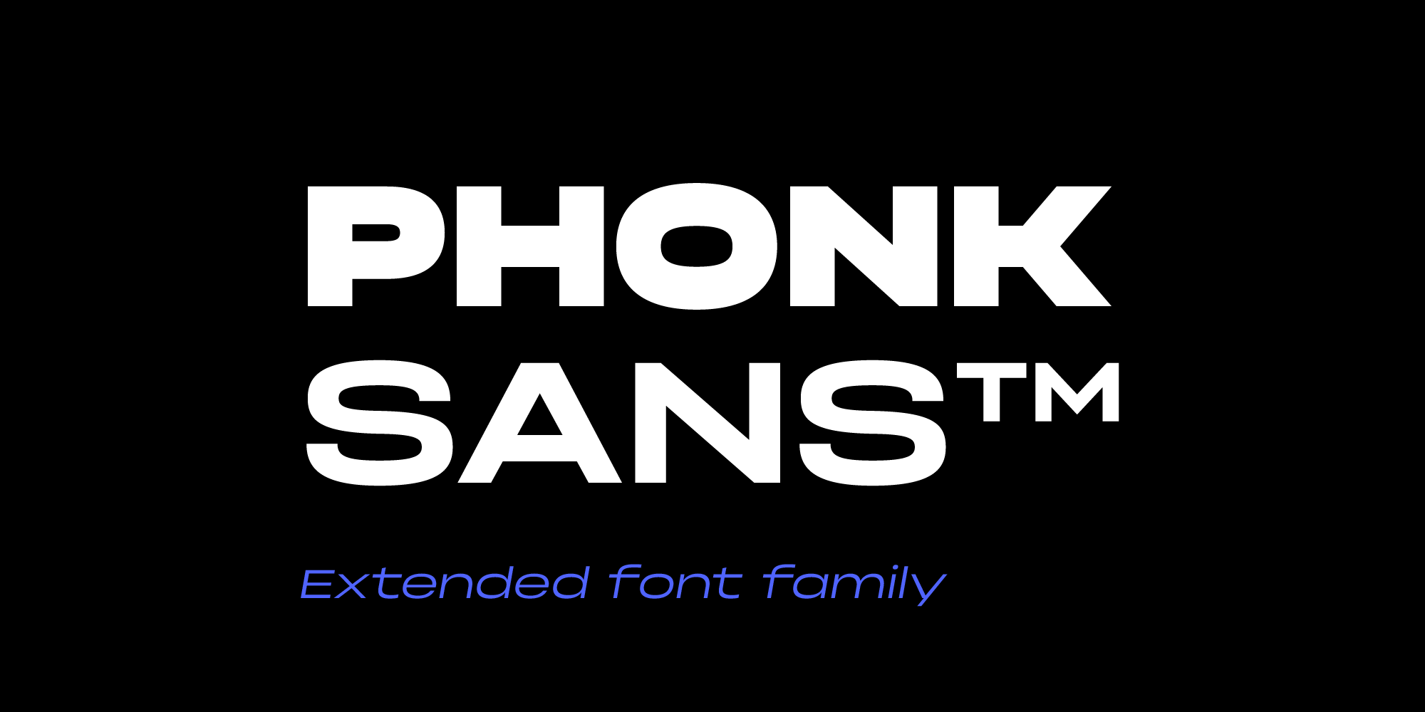 Phonk Sans by Slava Antipov