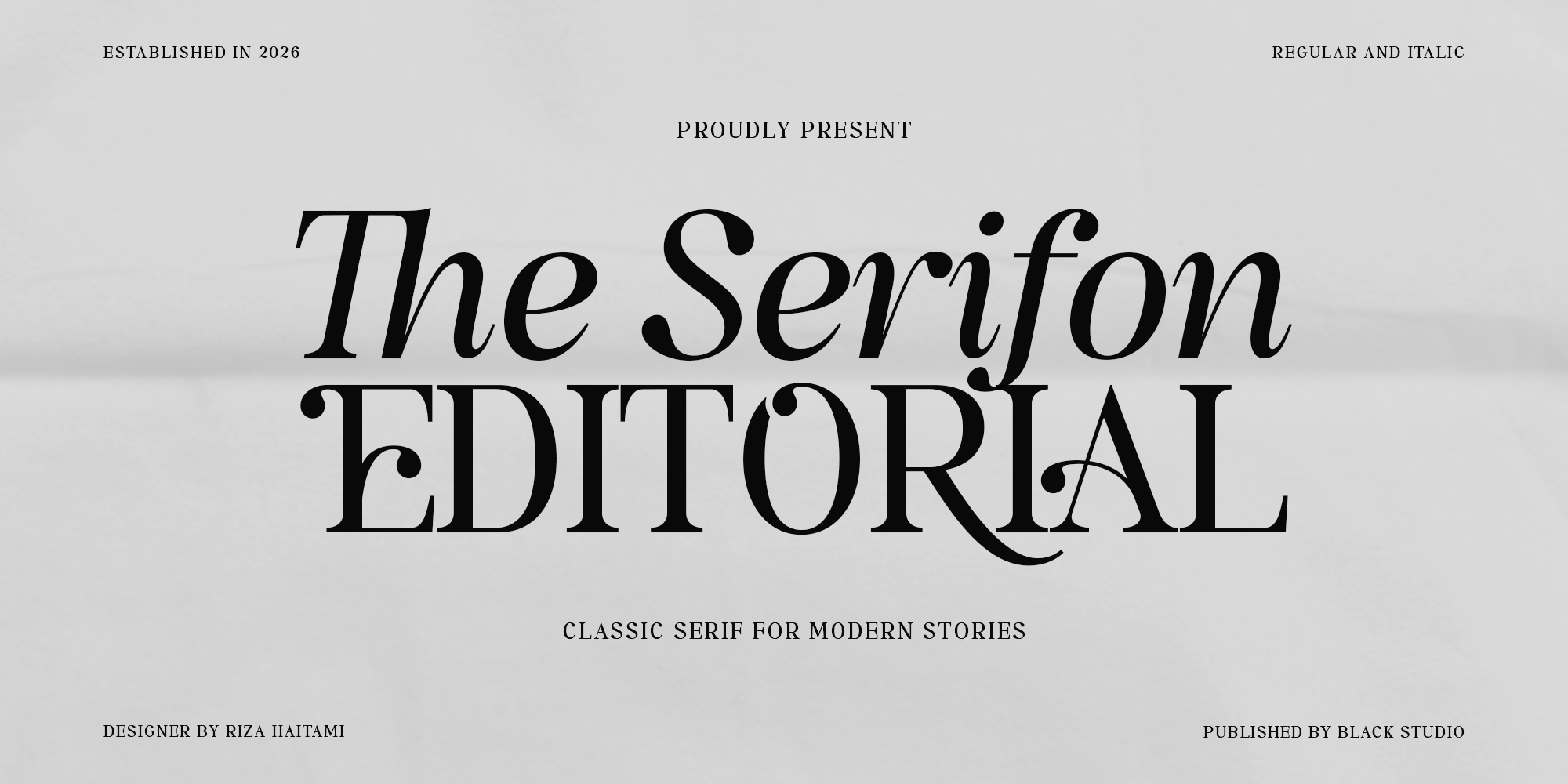 The Serifon Editoria
