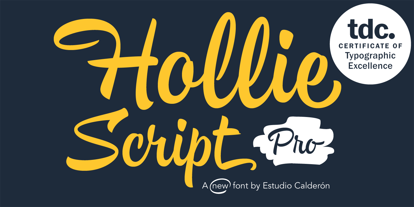 Hollie Script Pro by Estudio Calderon