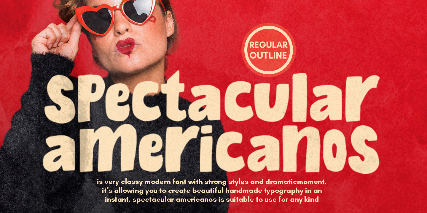 Spectacular Americanos by Youngtype