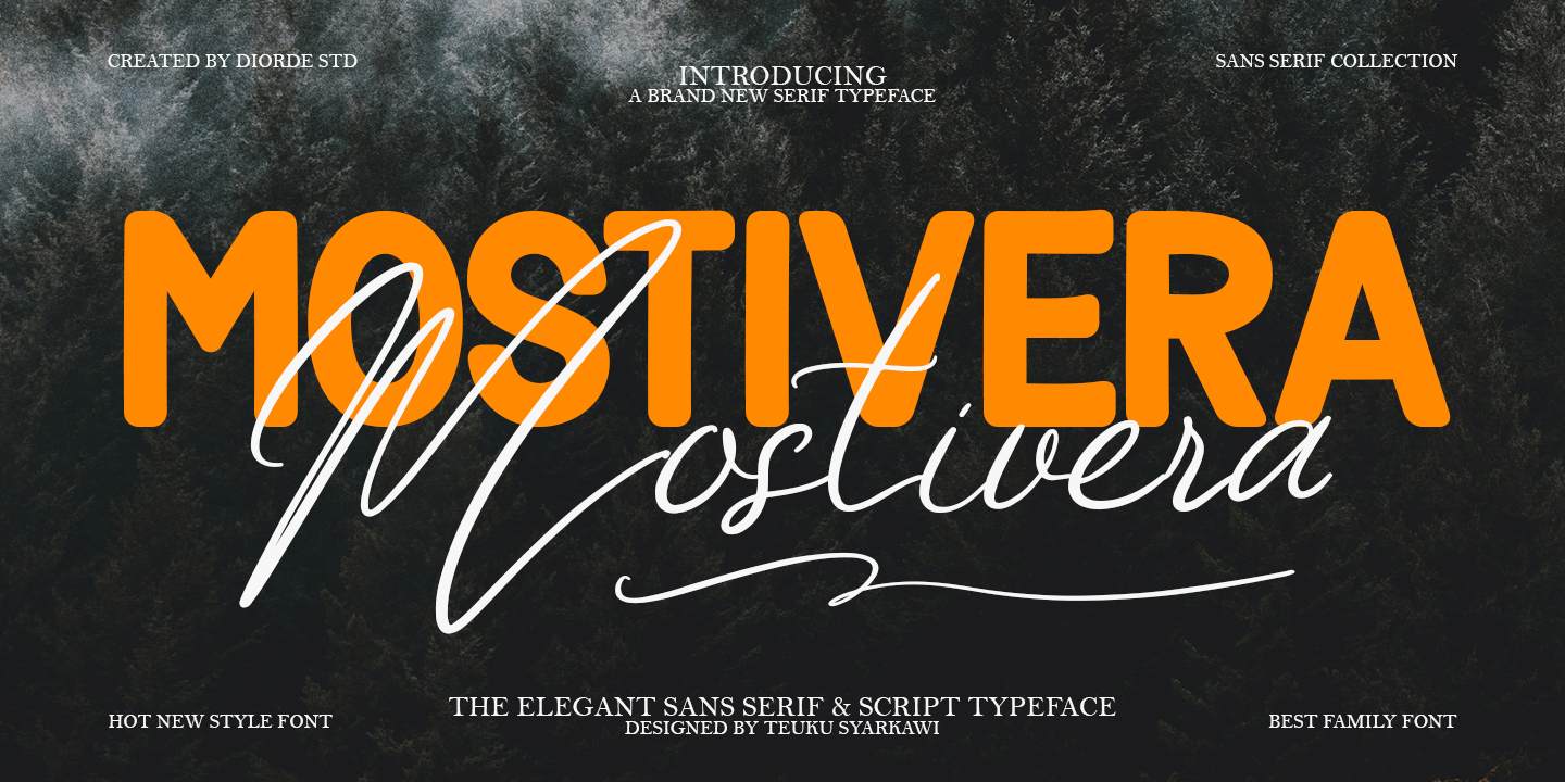 Mostivera Script by Deorde Studio
