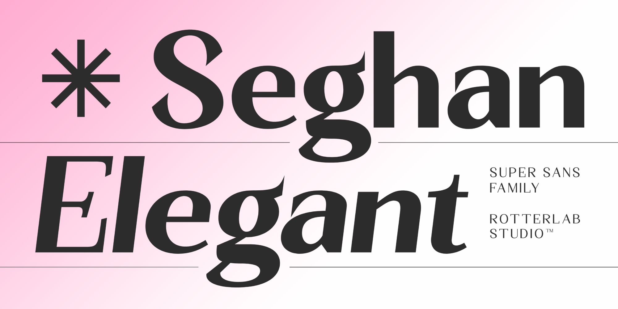 Seghan Elegant by Rotterlab Studio
