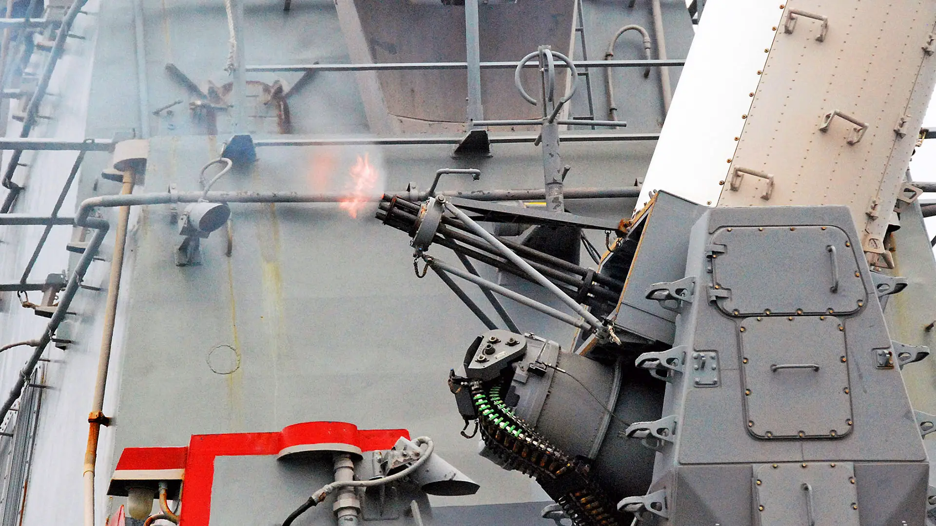 Phalanx CIWS Downs Houthi Missile Dangerously Close To Destroyer: Report