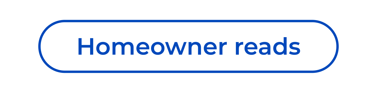 Button: Homeowner reads