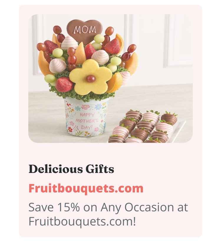 Delicious Gifts | Fruitbouquets.com | Save 15% on Any Occasion at Fruitbouquests.com!
