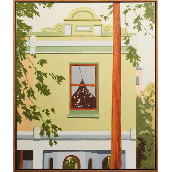 Justin Scivetti painting