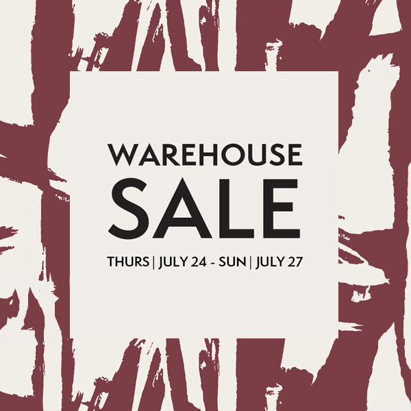 Greg Natale warehouse sale