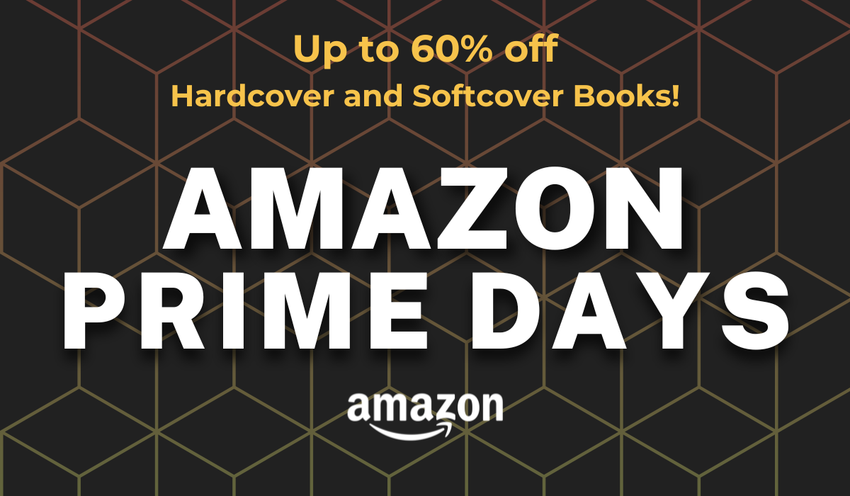 Up to 60% off hardcover and softcover books with Amazon Prime Days!