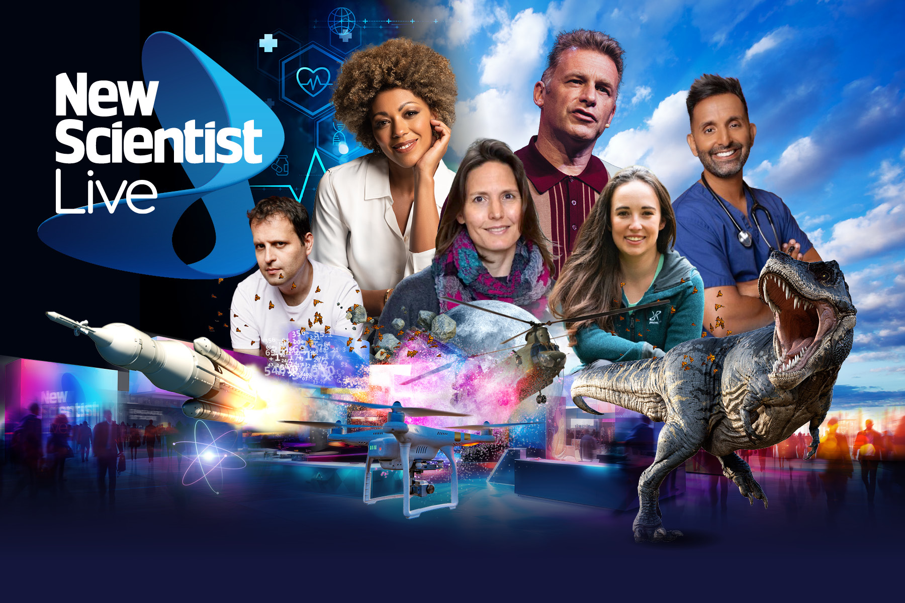 New Scientist Live. Image links to event