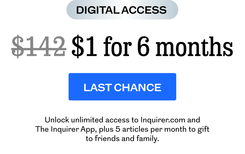 Digital Access: $1 for 6 months