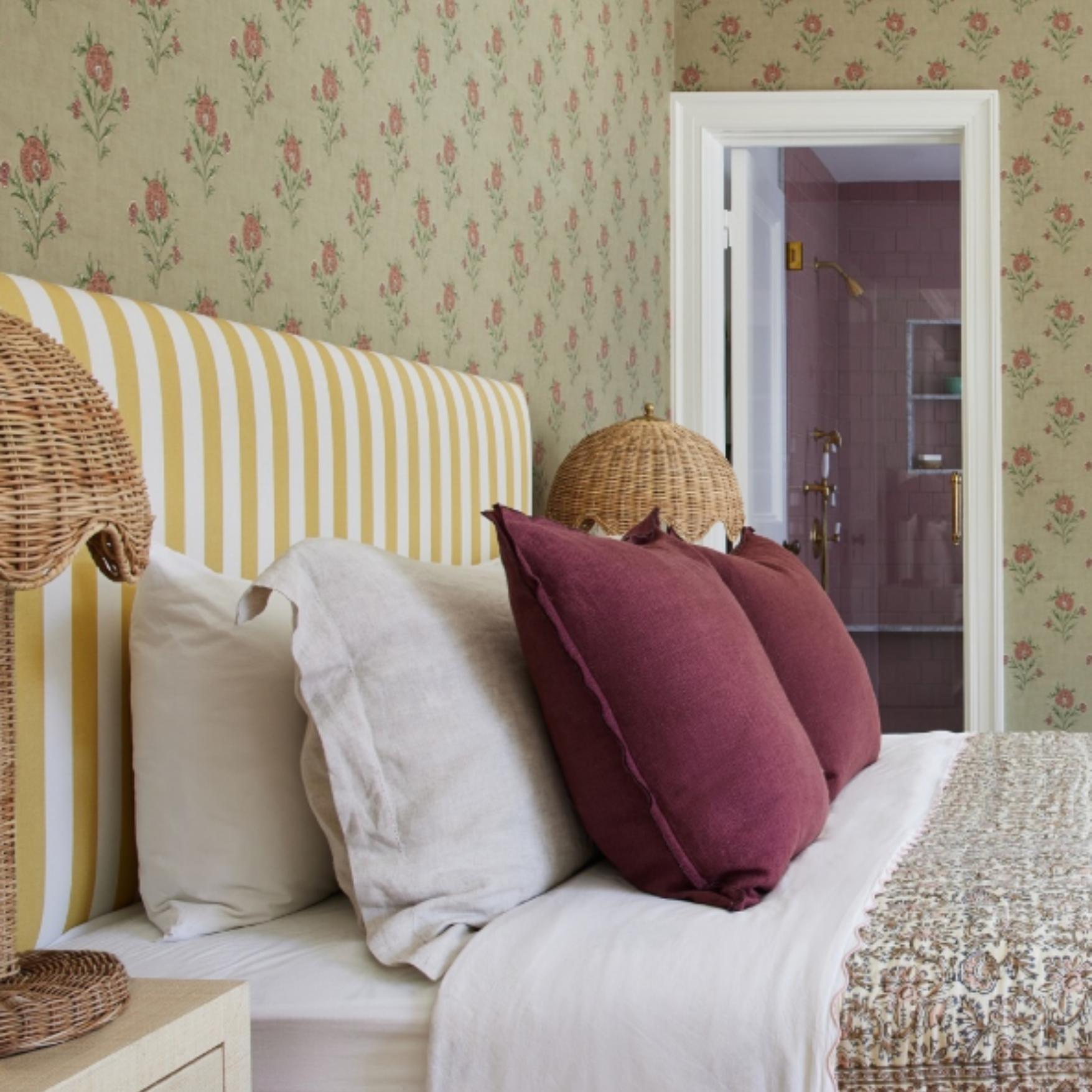 Bedroom design by interior designer Nate Berkus