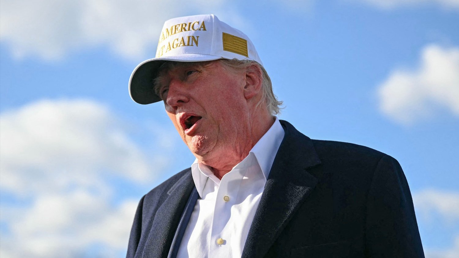 A photo of Trump