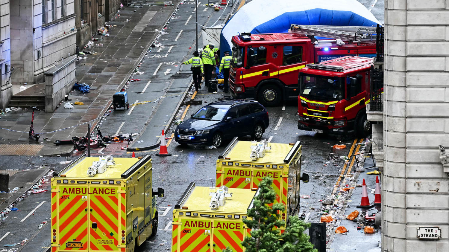 Aftermath of Liverpool incident