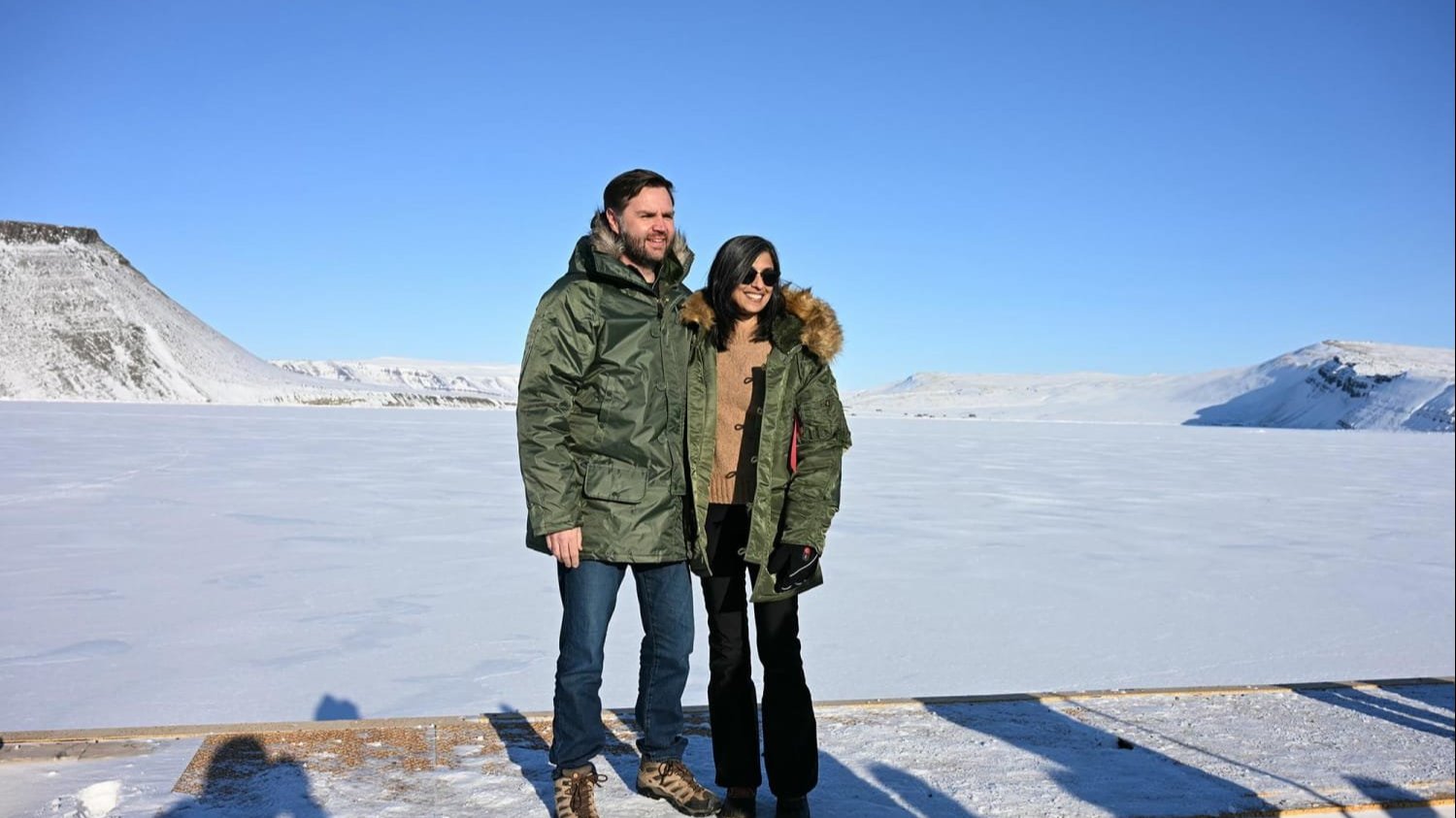Vice President JD Vance and Second Lady Usha Vance.