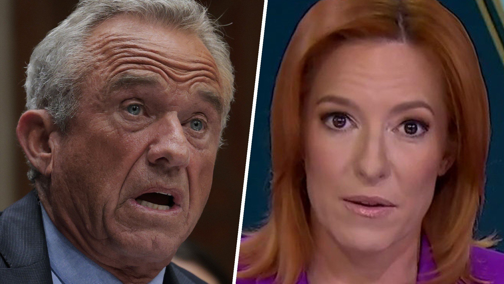 Robert F. Kennedy Jr. and Jen Psaki
