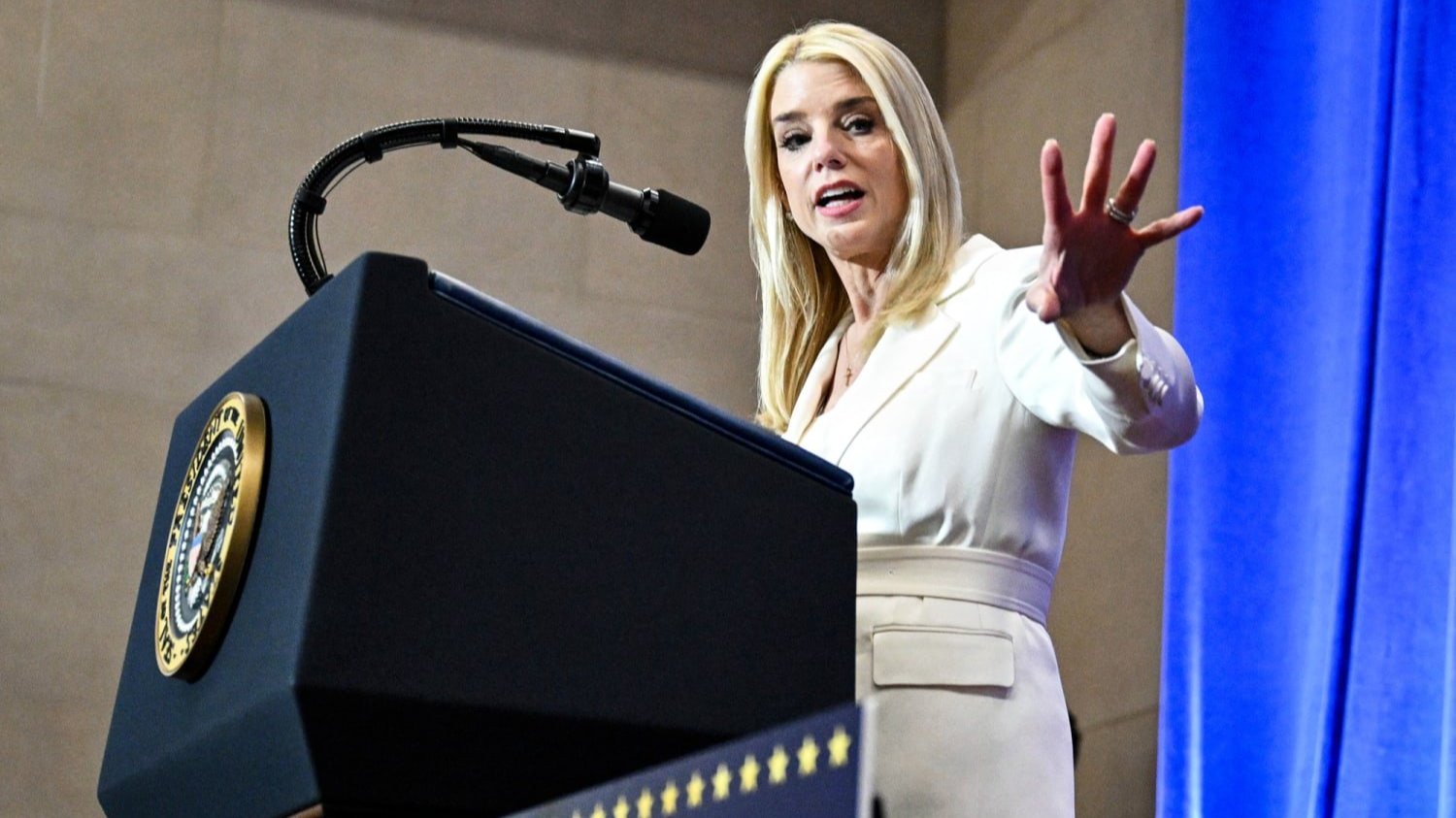 A photo of Pam Bondi