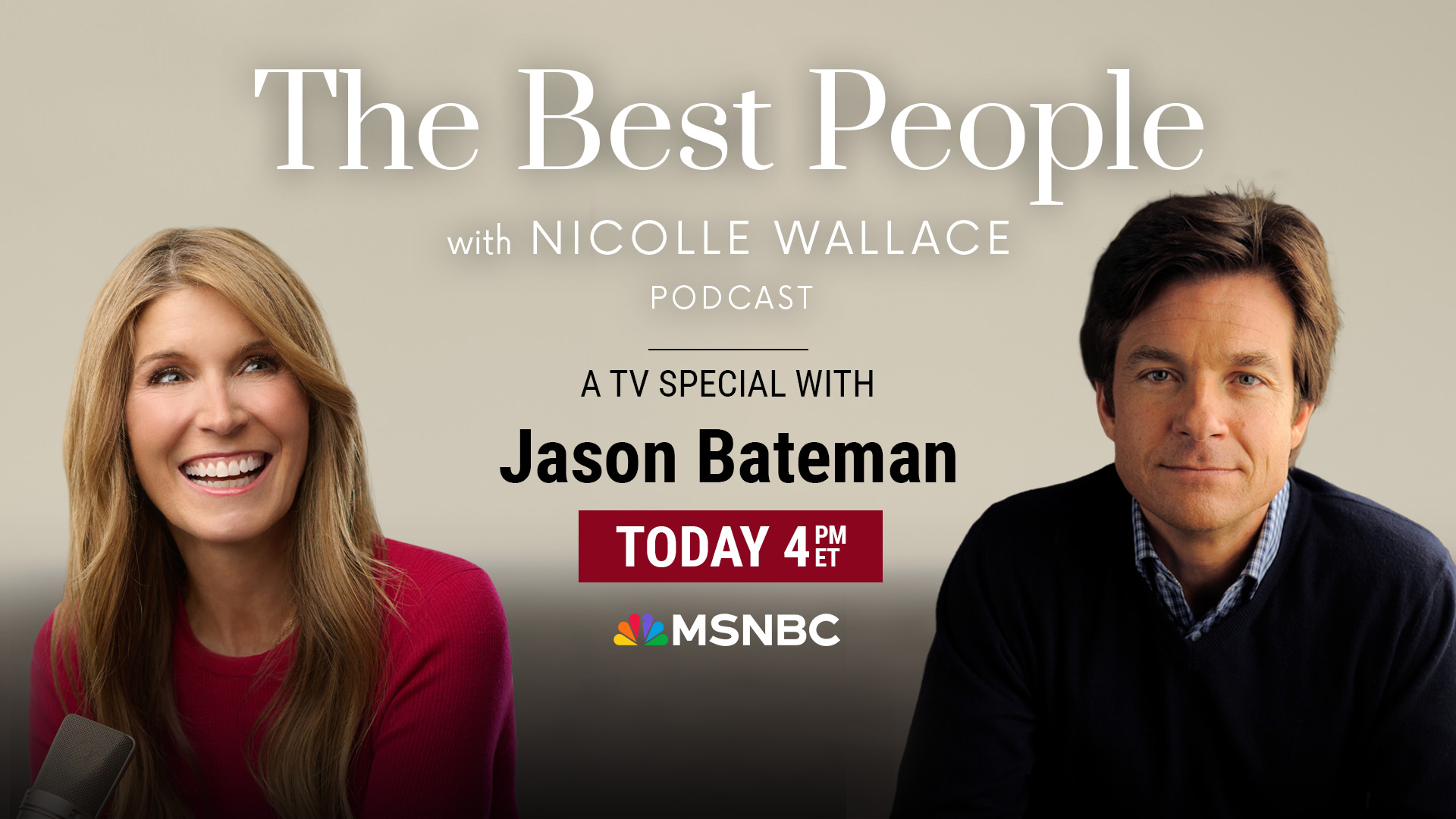 Graphic promoting The Best People TV special