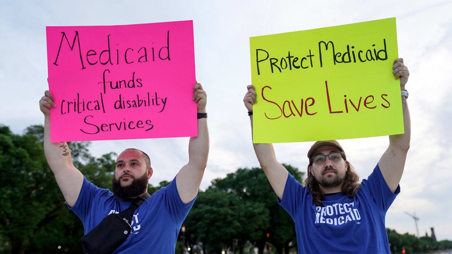 Medicaid protest