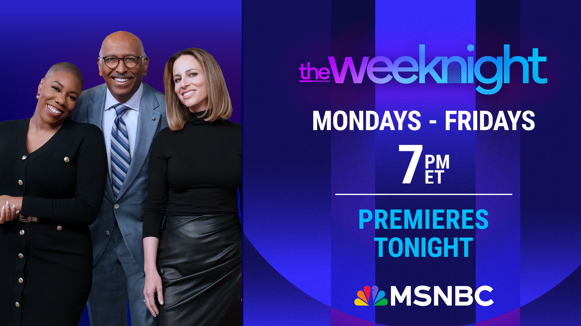 Graphic promoting ''The Weeknight.'' 