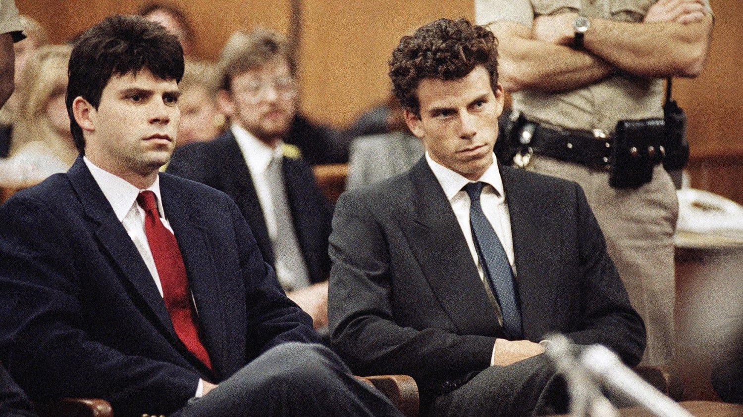 A photo of the Menendez brothers