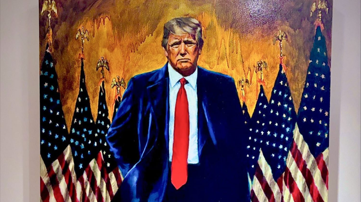Trump painting