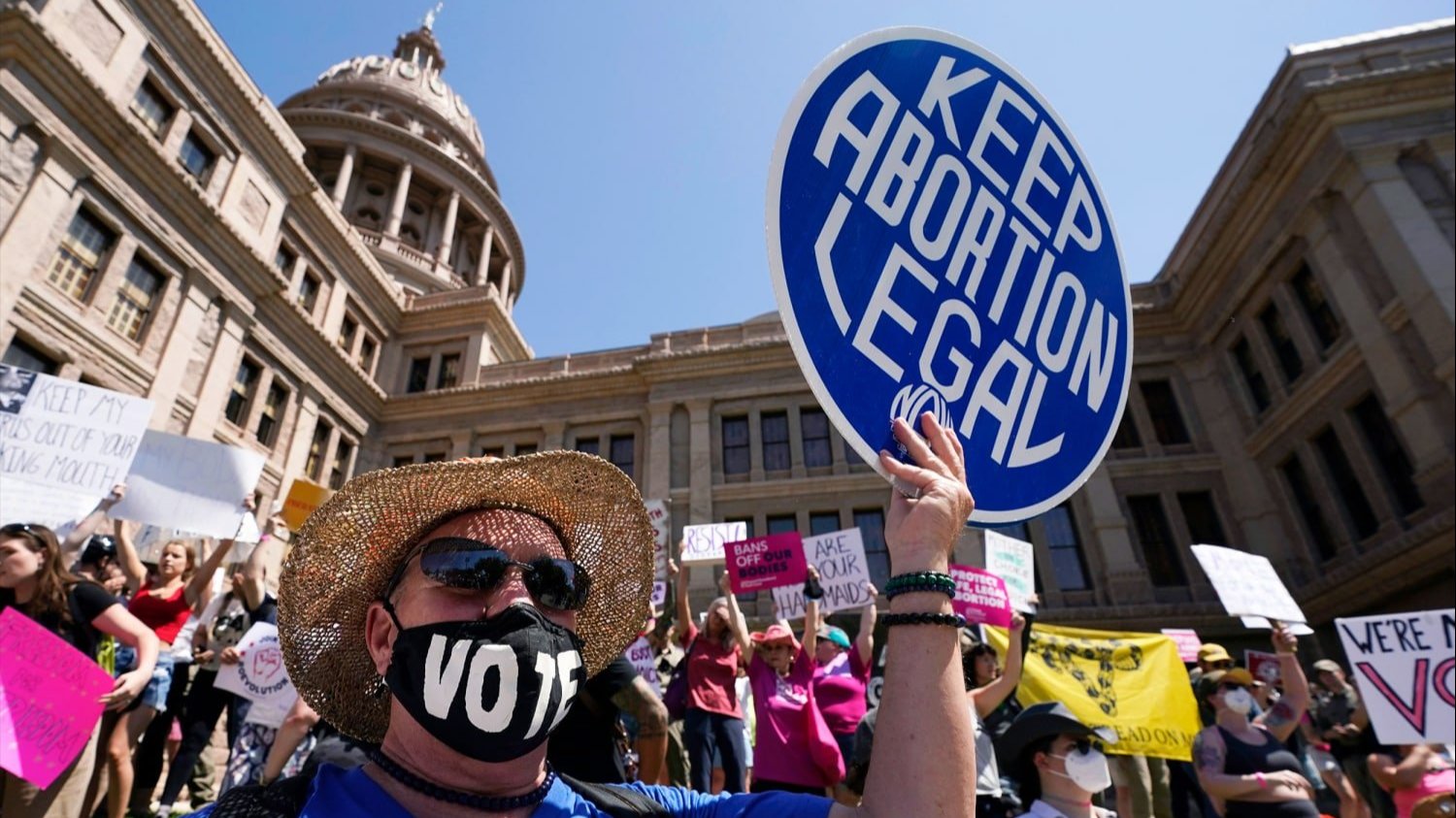 Abortion protesters