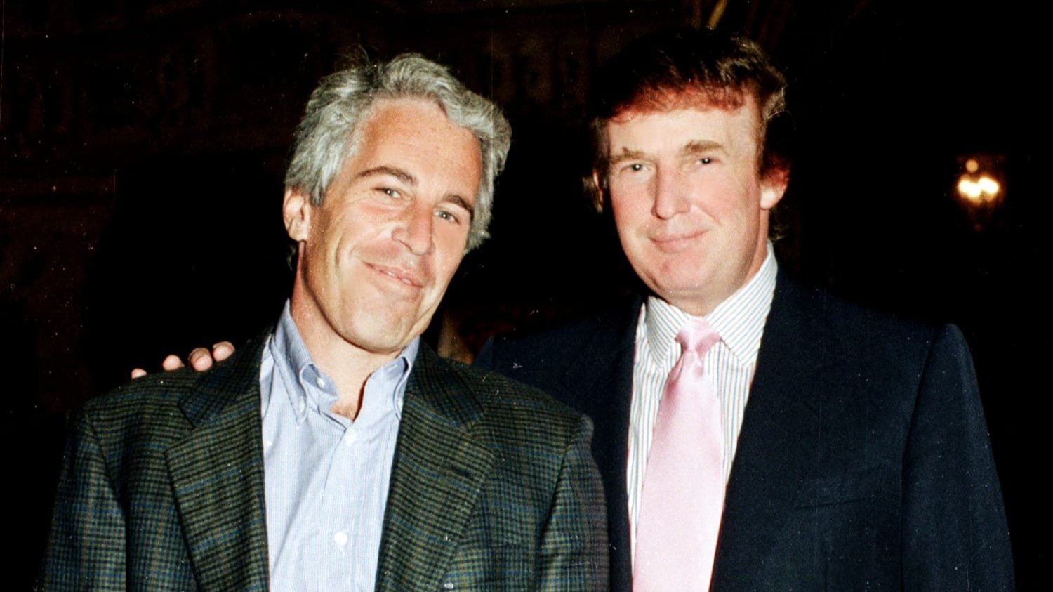 Jeffrey Epstein with Donald Trump