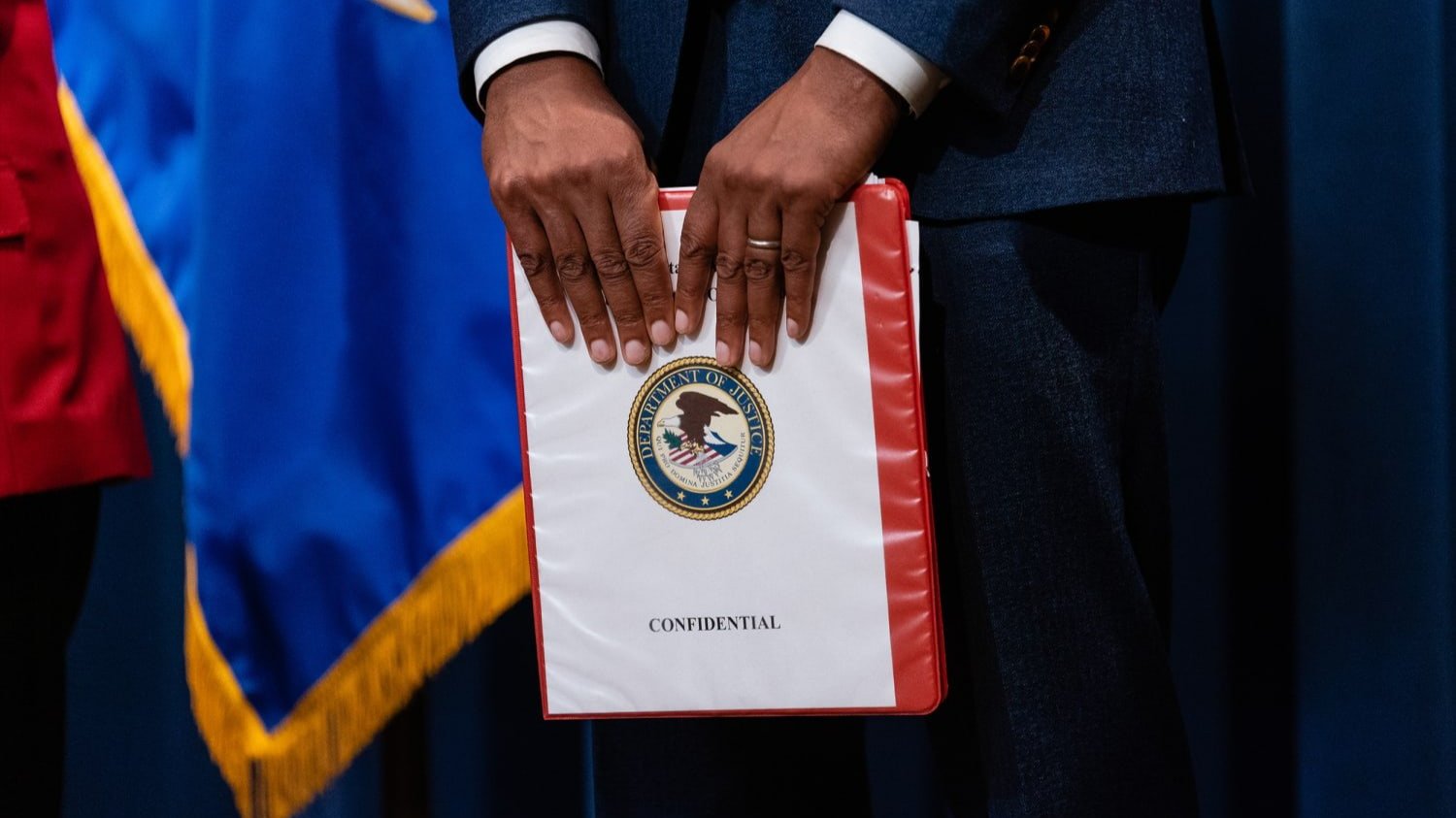 A photo of a government official