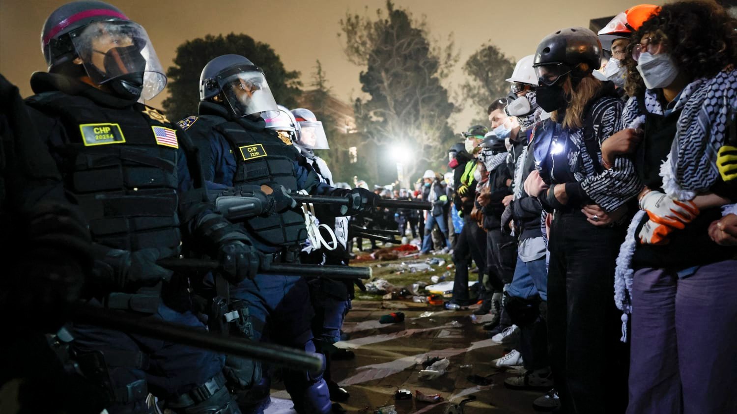 UCLA Palestinian protests