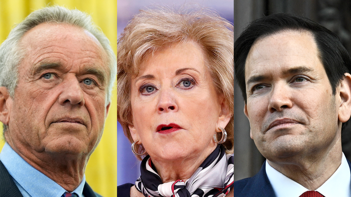 Secretary Robert F. Kennedy Jr., Secretary Linda McMahon, Secretary Marco Rubio