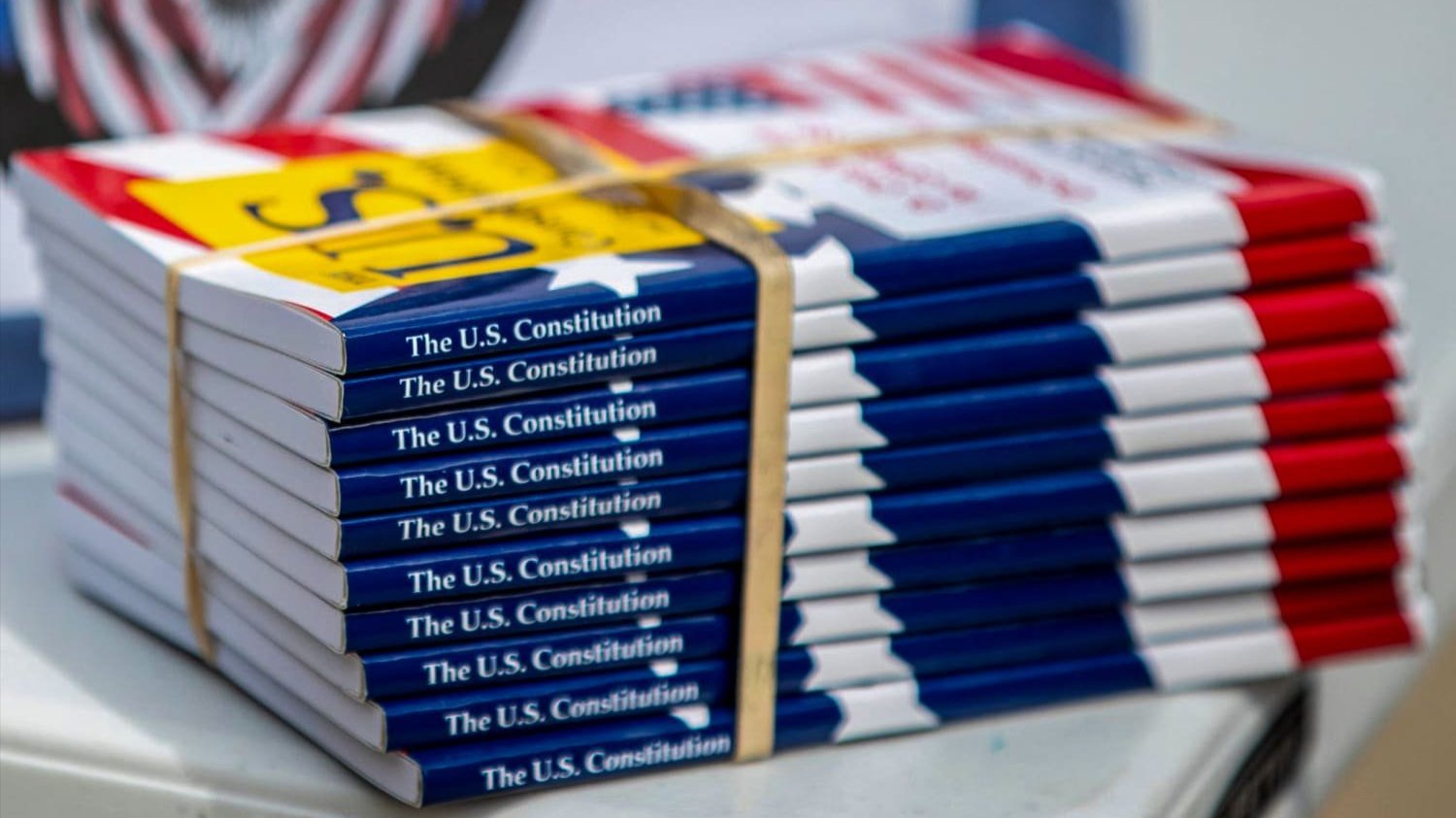 A photo of the Constitution